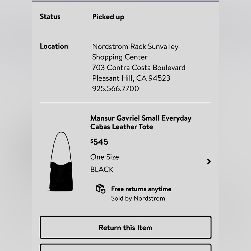 Mansur Gavriel small everyday cabas tote - Picture 10 of 10
